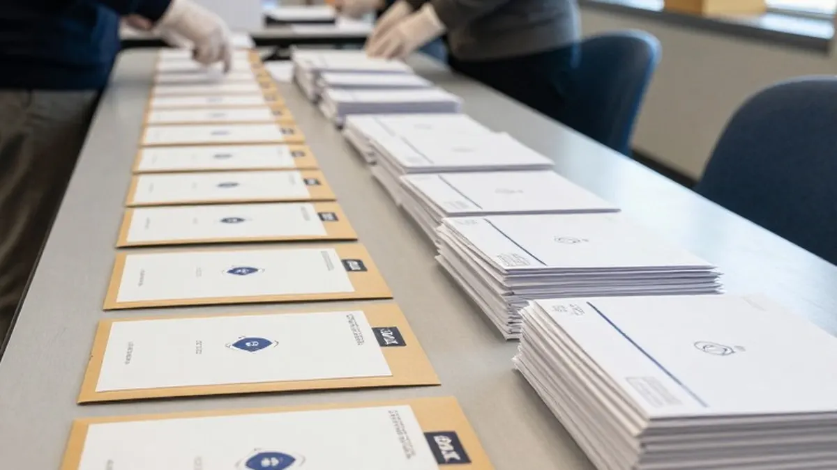 Illustration for: Judge Refuses to Halt Counting of California Ballots From Voters Flagged by Justice Department